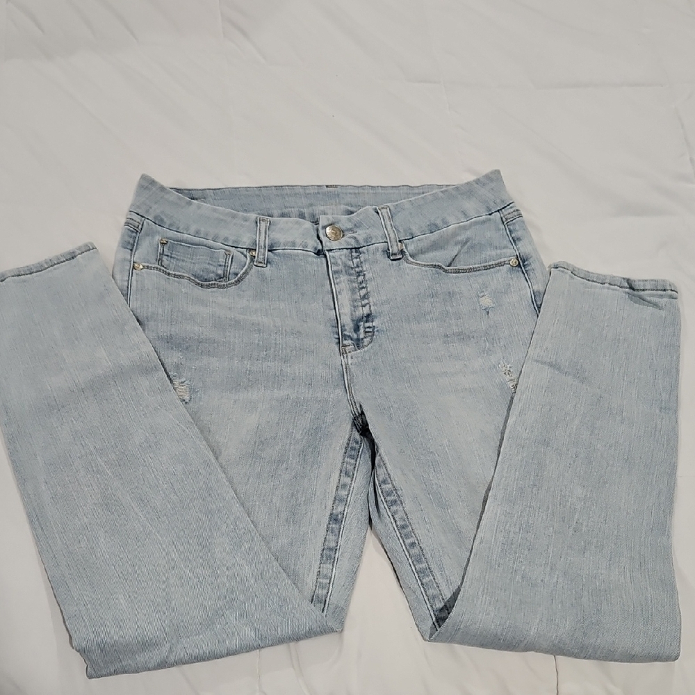 3/$15 Seven - Light Wash Skinny Jeans